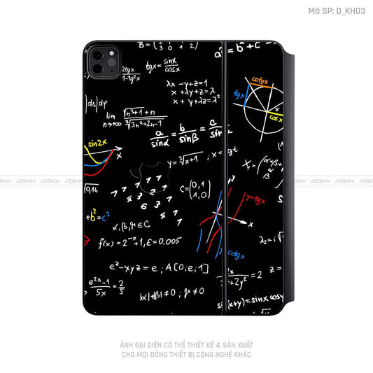 Dán Skin Magic Keyboard Hình Khoa Học | D_KH03