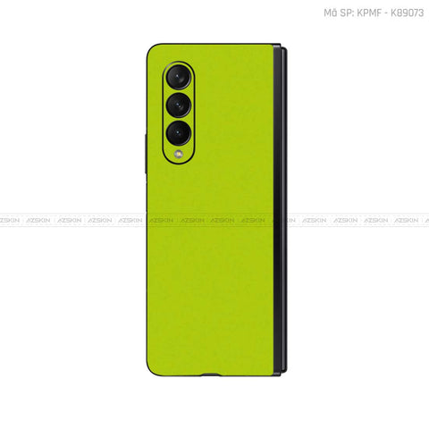 Dán Skin Galaxy Z Fold3 Đổi Màu Xanh Nõn | KPMF - K89073