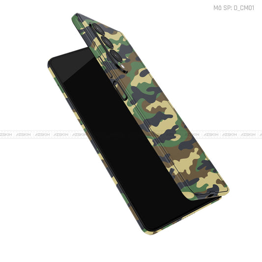Dán Skin Galaxy Z Fold 7 Hình Camo | D_CM01