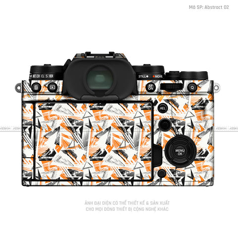 Dán Skin Máy Ảnh Fujifilm Vân Nổi Pattern Abstract 02 | UVPT21