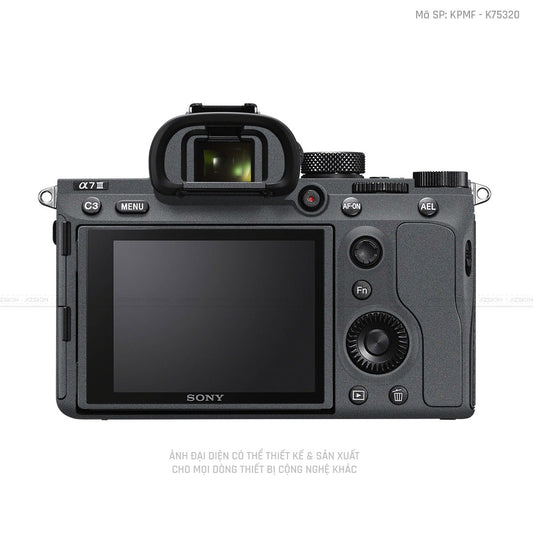 Dán Skin Máy Ảnh Sony Màu Xám |  K75320