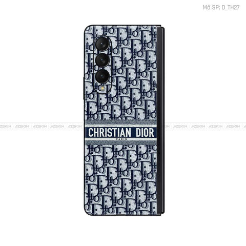 Dán Skin Galaxy Z Fold3 Hình Dior| D_TH27