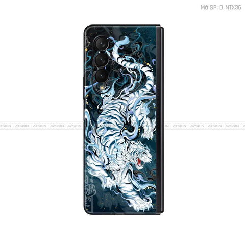 Dán Skin Galaxy Z Fold4 Hình Hổ | D_NTX36