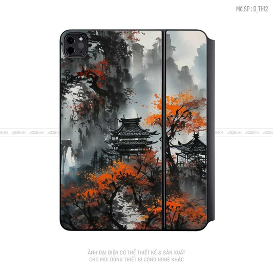 Dán Skin Magic Keyboard Hình Thư Pháp | D_TH12