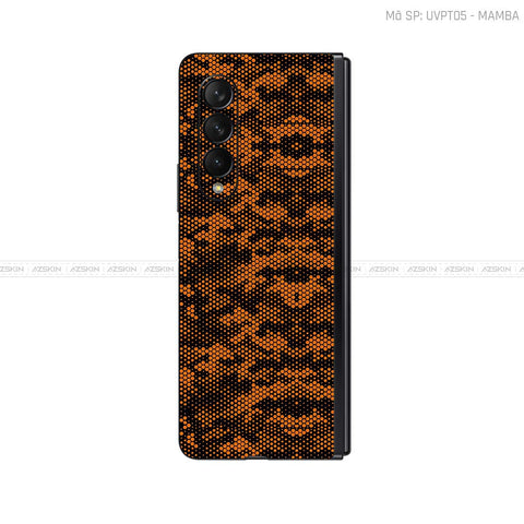 Dán Skin Galaxy Z Fold3 Vân Mamba Cam | UVPT05
