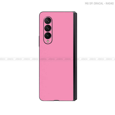 Dán Skin Galaxy Z Fold3 Đổi Màu Hồng Vinyl