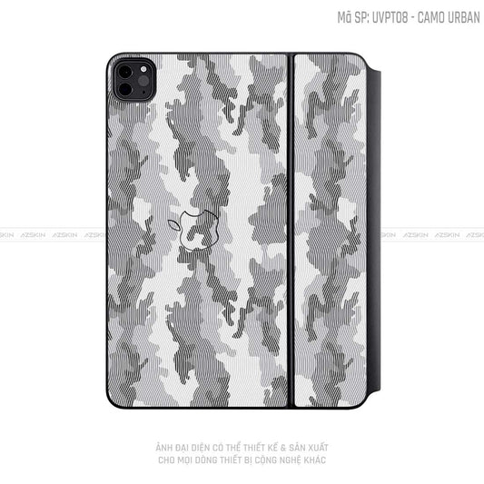 Dán Skin Magic Keyboard Vân Camo Urban White | UVPT08