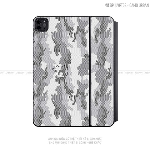 Dán Skin Magic Keyboard Vân Camo Urban White | UVPT08