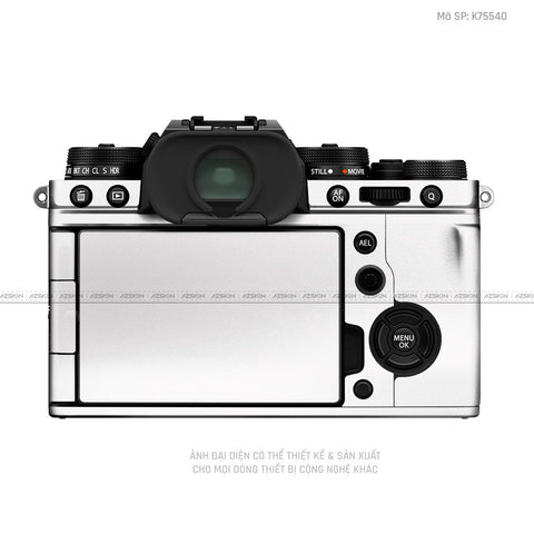 Dán Skin Máy Ảnh Fujifilm Đổi Màu Trắng | K75540