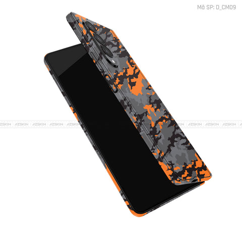 Dán Skin Galaxy Z Fold4 Hình Camo | D_CM09