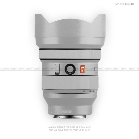 Skin Ống Kính Máy Ảnh Sony Màu Bạc | K75548
