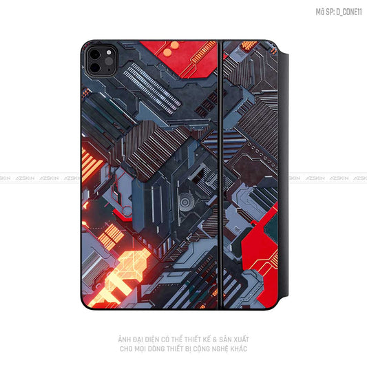 Dán Skin Magic Keyboard Hình Công Nghệ | D_CONE11