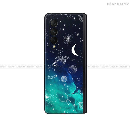 Dán Skin Galaxy Z Fold 7 Hình Galaxy - Space | D_GLX02