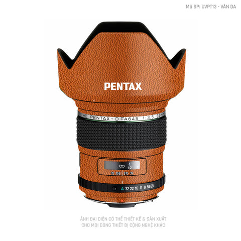 Dán Skin Ống Kính Pentax Vân Da Cam | UVPT13