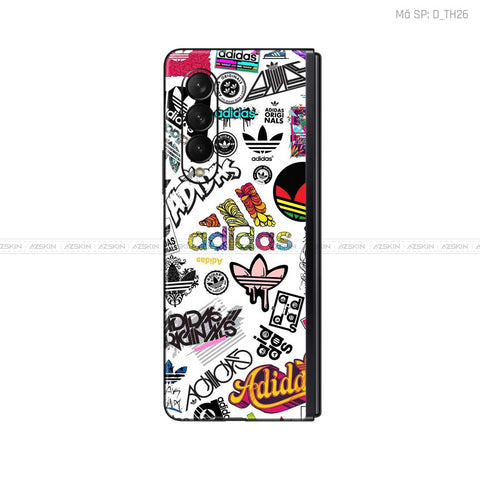 Dán Skin Galaxy Z Fold3 Hình Adidas | D_TH26