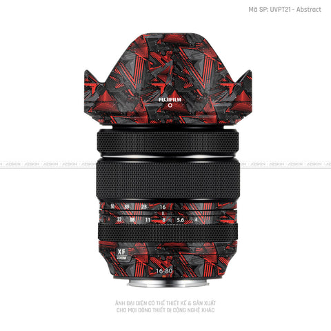 Dán Skin Ống Kính Fujifilm Vân Nổi Abstract 01 | UVPT21
