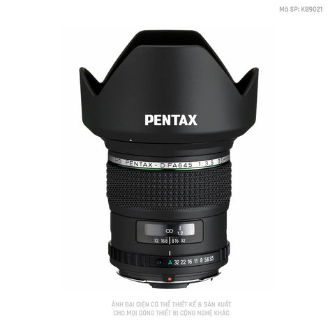 Dán Skin Ống Kính Pentax Đổi Màu Đen | K89021