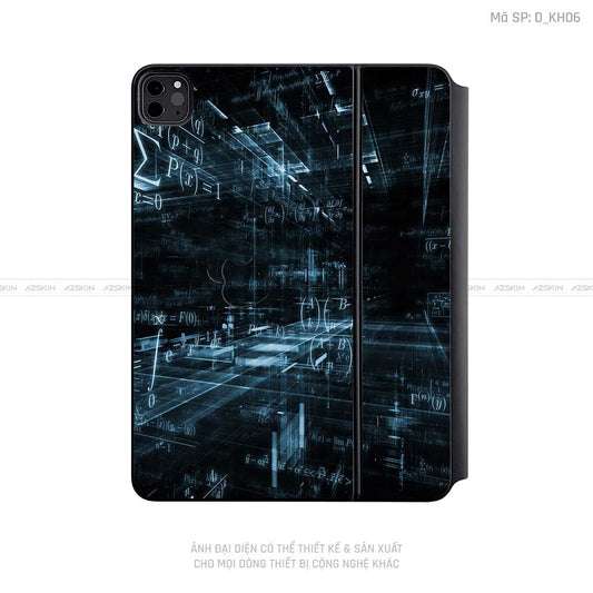 Dán Skin Magic Keyboard Hình Khoa Học | D_KH06