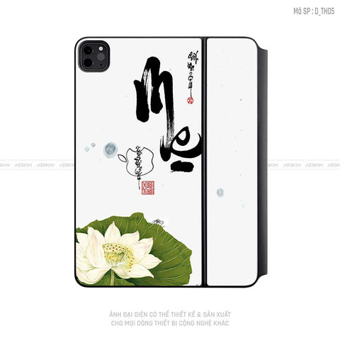 Dán Skin Magic Keyboard Hình Thư Pháp | D_TH05