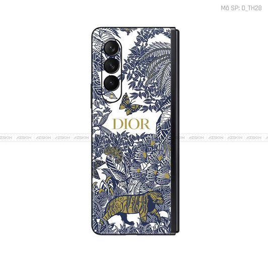 Dán Skin Galaxy Z Fold4 Hình Dior | D_TH28