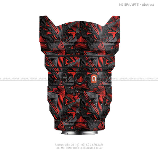 Dán Skin Ống Kính Sony Vân Nổi Abstract 01 | UVPT21