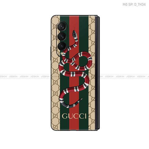 Dán Skin Galaxy Z Fold3 Hình Gucci | D_TH34
