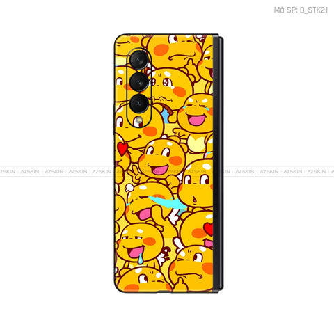 Dán Skin Galaxy Z Fold3 Hình Sticker | D_STK21