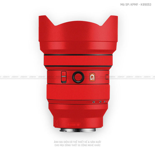 Skin Ống Kính Máy Ảnh Sony Màu Đỏ | K89053