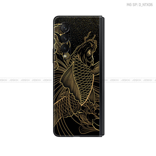 Dán Skin Galaxy Z Fold 7 Hình Tattoo | D_NTX06