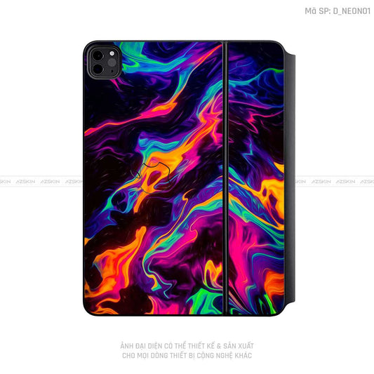 Dán Skin Magic Keyboard Hình Neon | D_NEON01