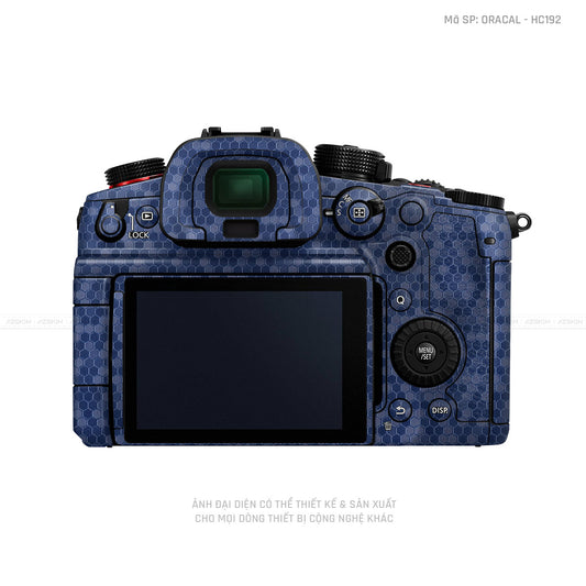 Dán Skin Máy Ảnh Lumix Vân Tổ Ong Xanh | ORACAL - HC192