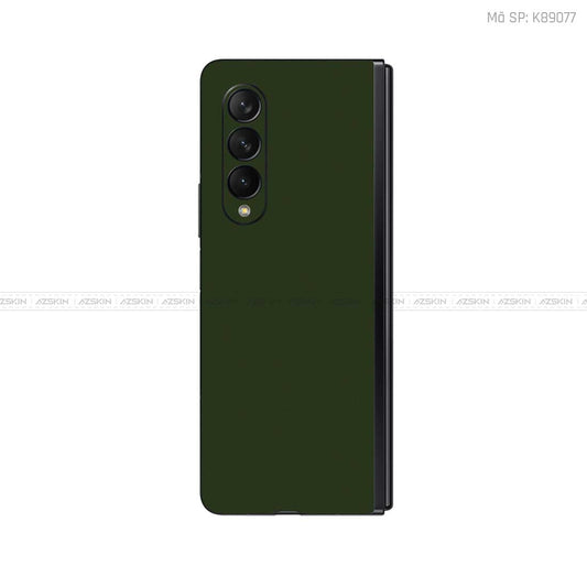 Dán Skin Galaxy Z Fold 6 Đổi Màu Xanh Rêu | K89077