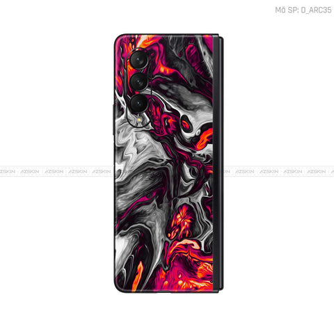 Dán Skin Galaxy Z Fold4 Hình Nghệ Thuật Arcrylic | D_ARC35