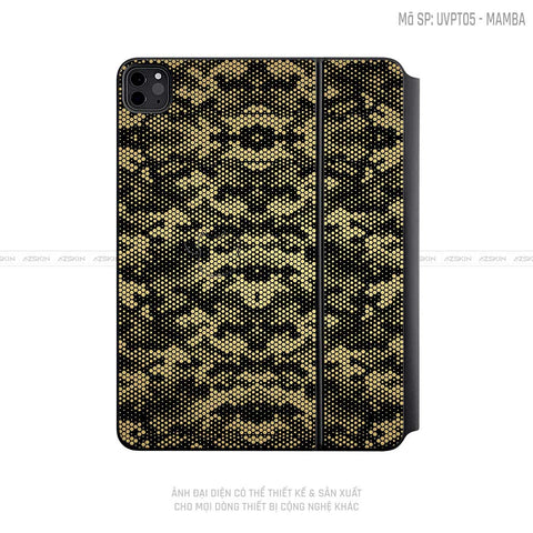 Dán Skin Magic Keyboard Vân Mamba Gold | UVPT05