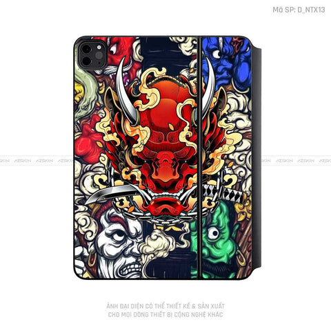 Dán Skin Magic Keyboard Hình Tattoo | D_NTX13