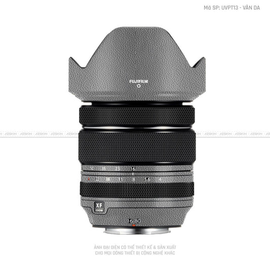 Dán Skin Ống Kính Fujifilm Vân Da XÁm | UVPT13