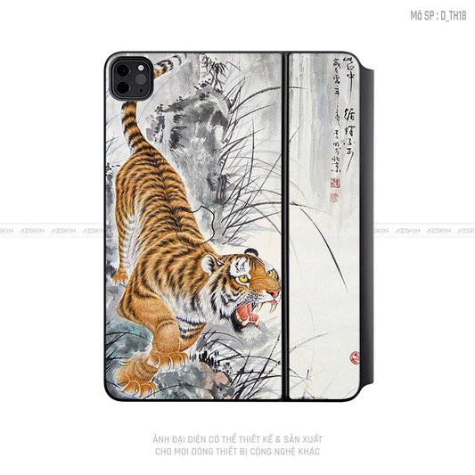 Dán Skin Magic Keyboard Hình Thư Pháp | D_TH18