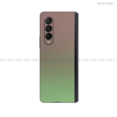 Dán Skin Galaxy Z Fold 6 Đổi Chuyển Màu Xanh Lá | RA317