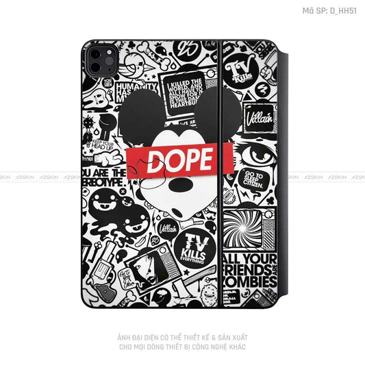 Dán Skin Magic Keyboard Hình Hoạt Hình | D_HH51