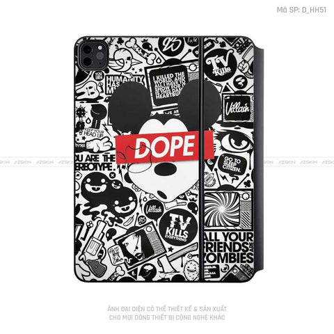 Dán Skin Magic Keyboard Hình Hoạt Hình | D_HH51