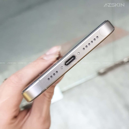 iPhone 15 Pro Max sau khi được dán PPF chống xước tại AZSKIN