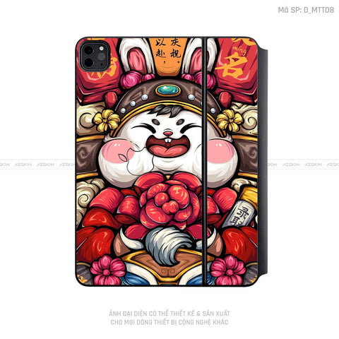 Dán Skin Magic Keyboard Hình Mèo Thần Tài | D_MTT08