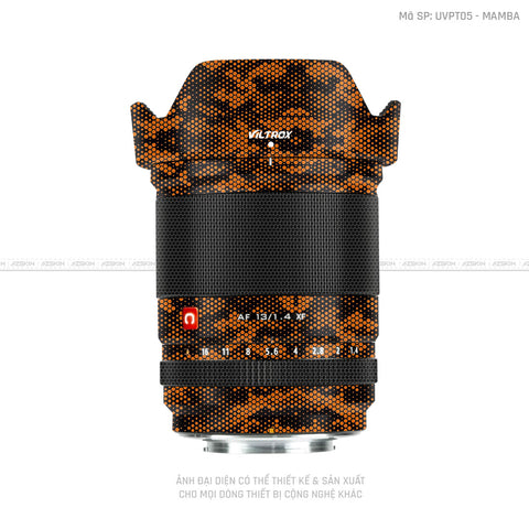 Dán Skin Ống Kính Viltrox Vân Nổi Mamba Cam | UVPT05