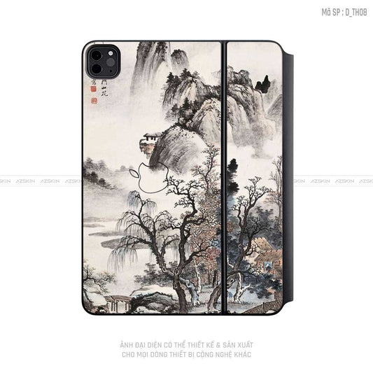 Dán Skin Magic Keyboard Hình Thư Pháp | D_TH08