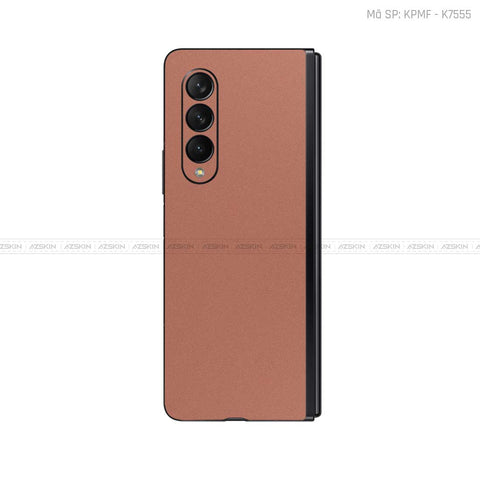 Dán Skin Galaxy Z Fold3 Đổi Màu Vàng Hồng | KPMF - K7555