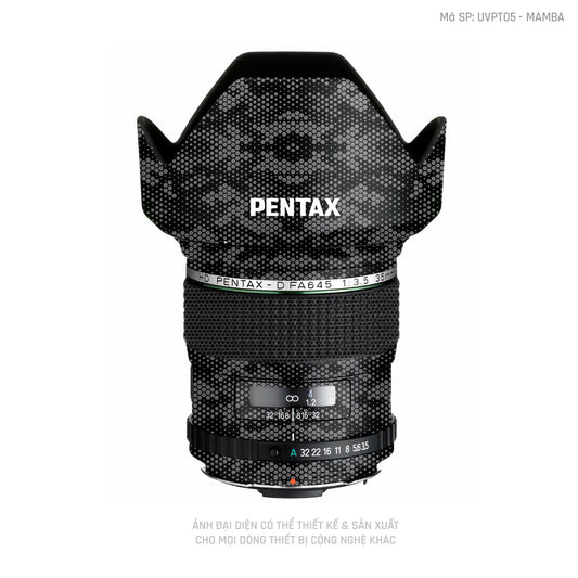 Ống Kính Pentax Vân Nổi Mamba Xám | UVPT05
