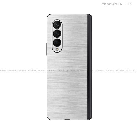 Dán Skin Galaxy Z Fold3 Vân Titan Xước Bạc | AZFILM - TT02