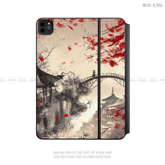 Dán Skin Magic Keyboard Hình Thư Pháp | D_TH14