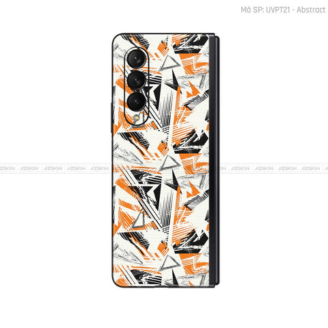 Dán Skin Galaxy Z Fold5 Vân Nổi Abstract 02 | UVPT21