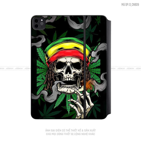 Dán Skin Magic Keyboard Hình Canabis | D_CNB09